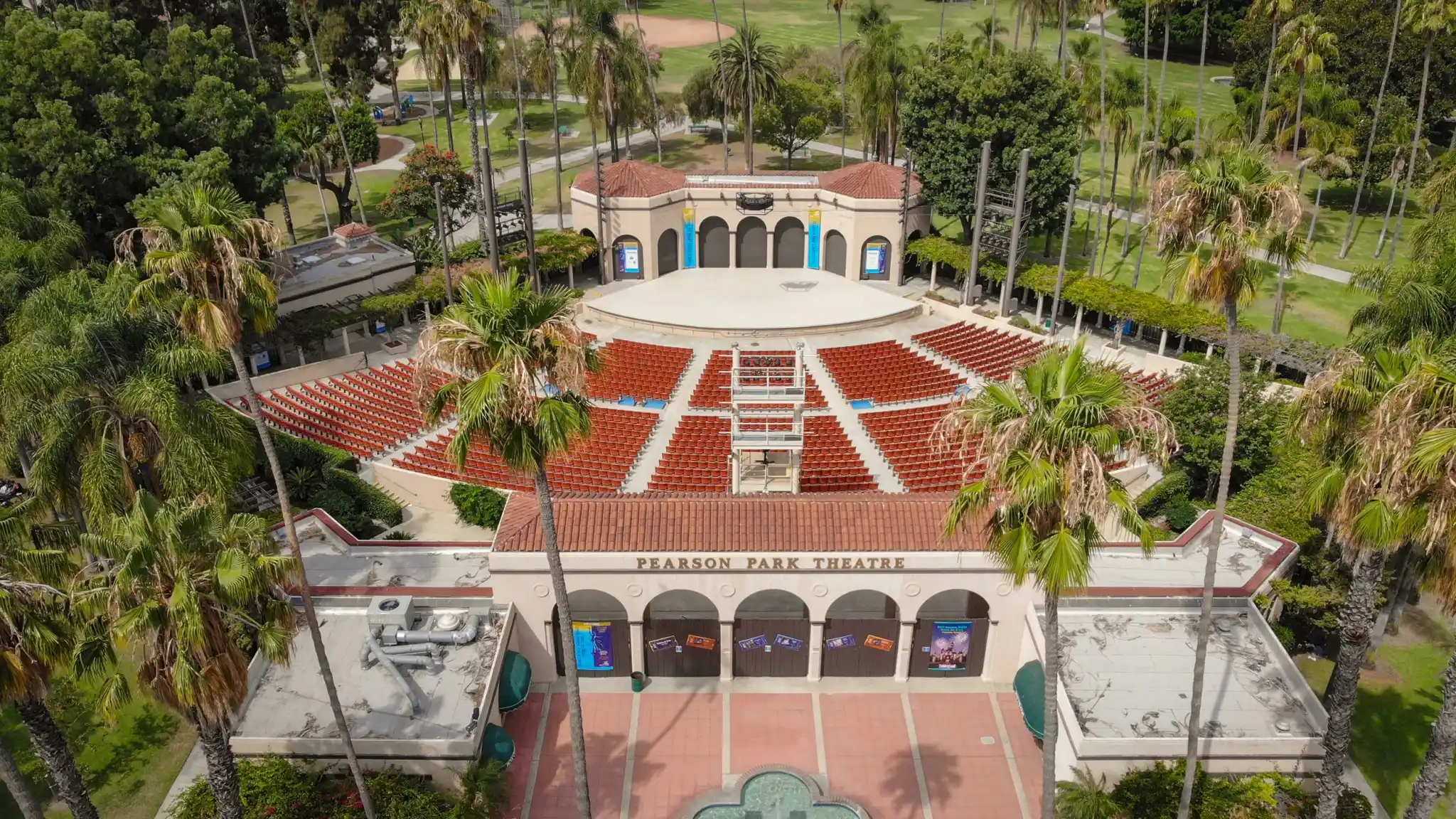 Pearson Park in Anaheim near Cypress Senior Apartments